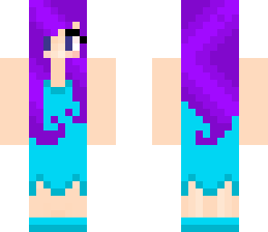 blue dress