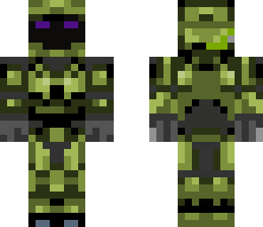 enderman in halo suit