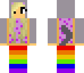 cute nyan cat girl