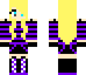 purple headphone girl