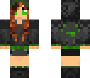 green spider girl