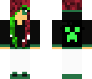 edited creeper girl