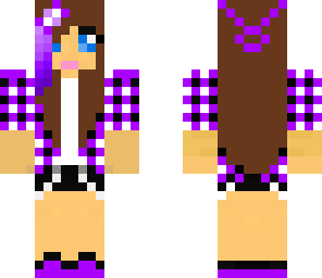 purple beach girl 2