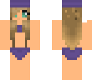 bikini blond girl