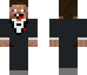 derpy drunk steve with tuxedo