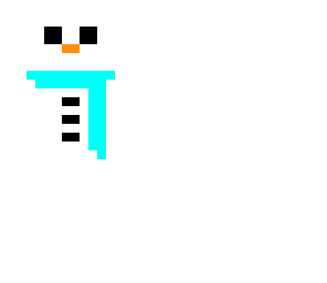 baki the snowman light blue