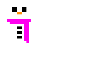 baki the snowman pink