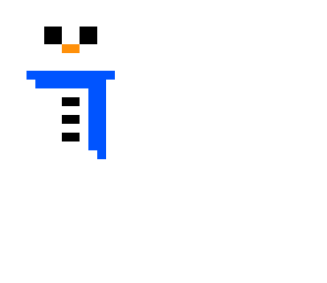 baki the snowman blue