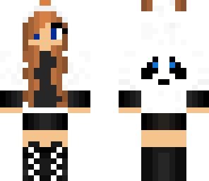 cute panda girl