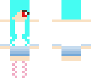 blue girl
