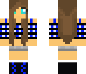 blue girl