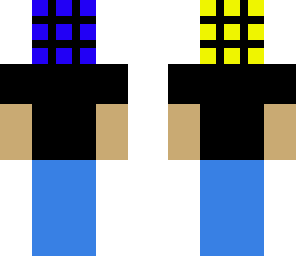 rubik's cube man