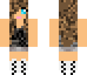 chocolate chip hair girl