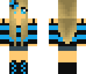 blue girll