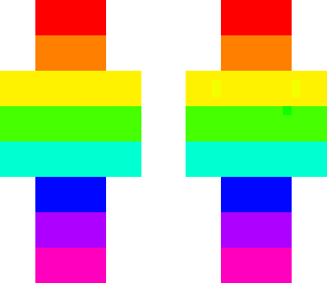 rainbow man