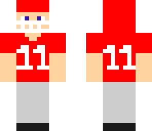 football player corrected