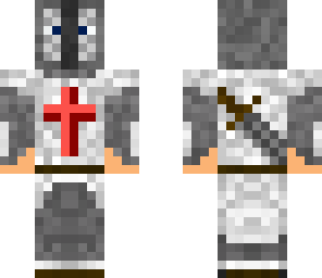 medieval knight with helmet