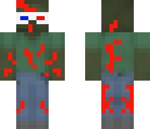 zombie with glasses