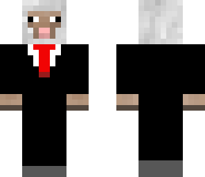 sheep in a suit
