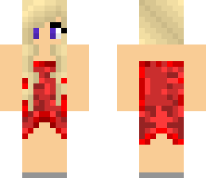 red dress girl