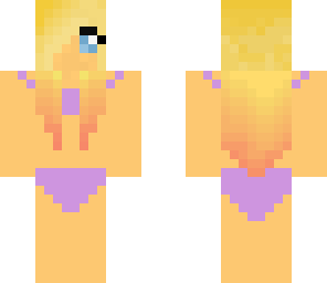 blonde bikini
