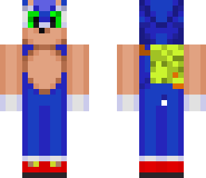 sonic with backpack