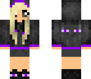 purple ender girl