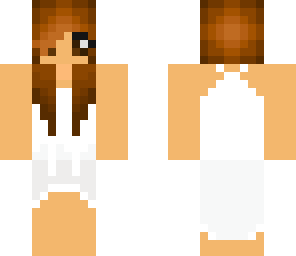 white dress girl