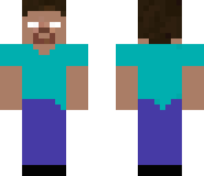 herobrine with headphones