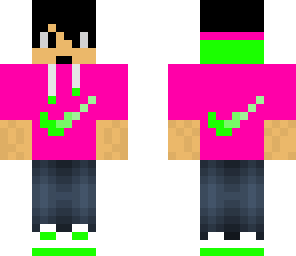 nike pink and neon green