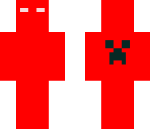 red herobrine creeper