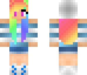 rainbow dash girl