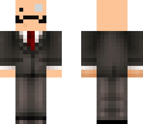 mustache man