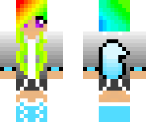 rainbow girl