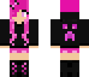 edited creeper girl