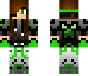 green gamer girl
