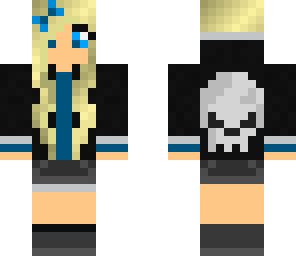 blue girl