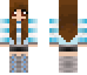 hot blue girl