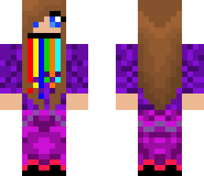 rainbow puke girl