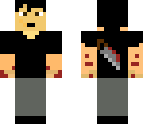 zombie killer joel with bowie knife