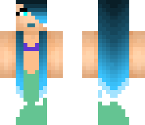 blue mermaid
