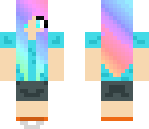 rainbow hair