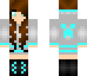 blue creeper girl