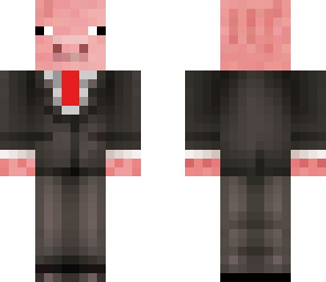 pig in suit