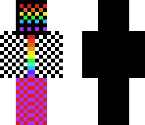 rainbow checkerboard