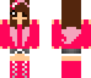 pink cute girl