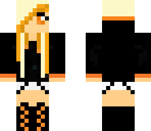 orange dj girl