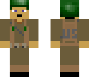 ww2 american soldier | Minecraft Skin