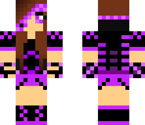 purple dj girl