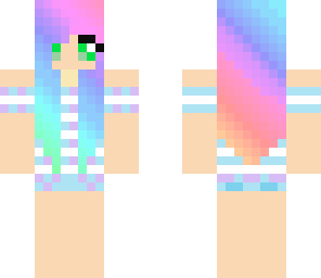 rainbow hair